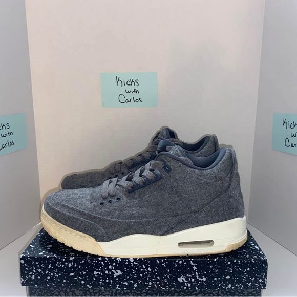 Jordon 3 Retro Wool (size 9.5) main image 6